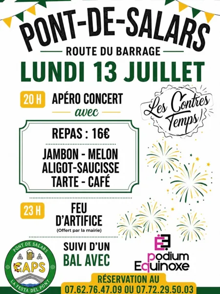 Fête et feu d'artifice