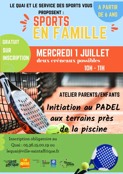 Sport en Famille : Découverte du Padel