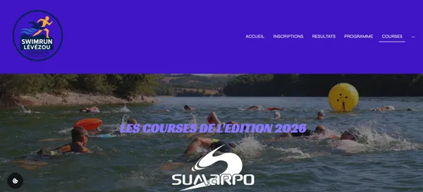Swim-run organisé par le club de triathlon l’A ...