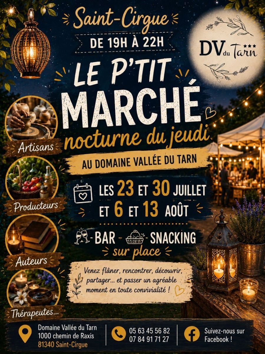 le p'tit marché nocturne