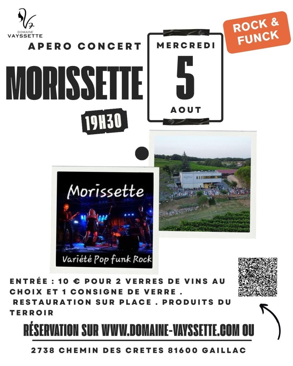 APERO CONCERT MERCREDI 5 AOUT