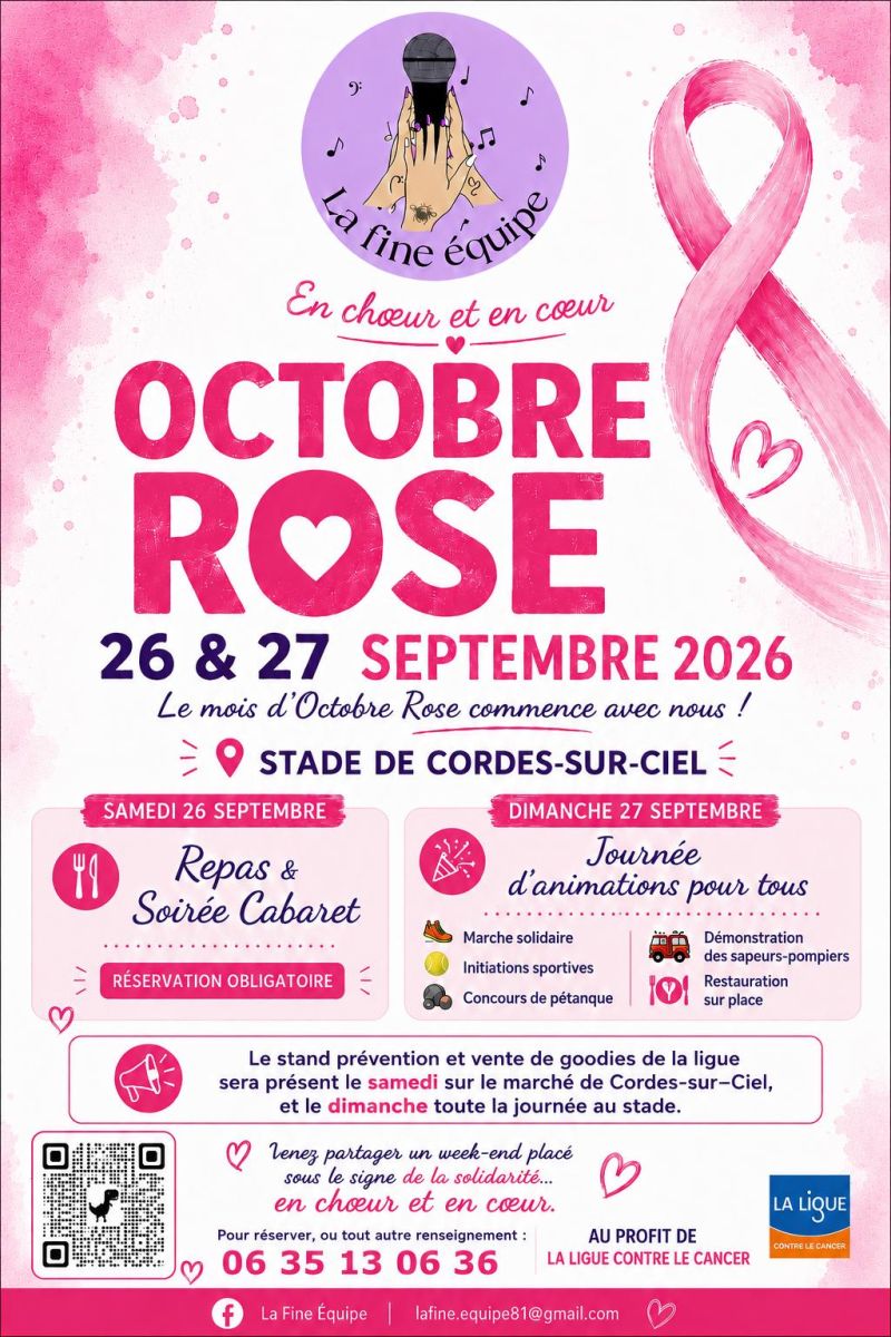 En route vers Octobre Rose