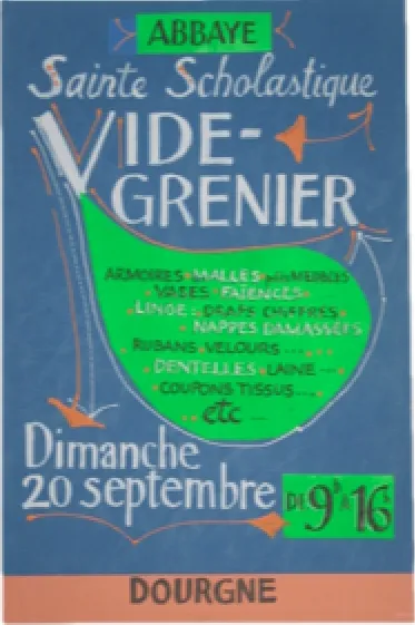 Vide grenier Abbaye S ...