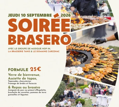 Soirée Brasero - Jeudi 10 Septembre