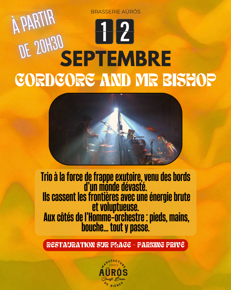 Concert  Cordcore & Mr Bishop