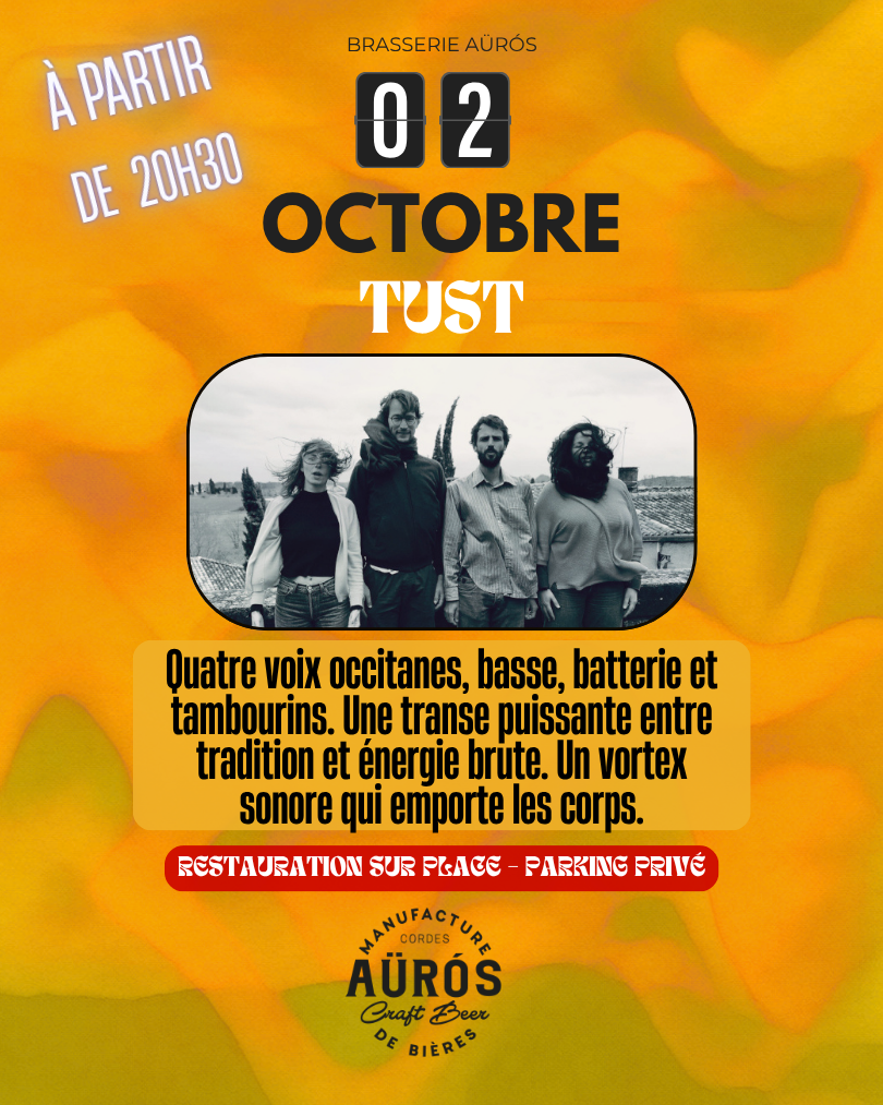 Concert live TUST à l ...