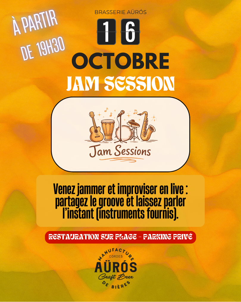 Jam session à la Brasserie Auros