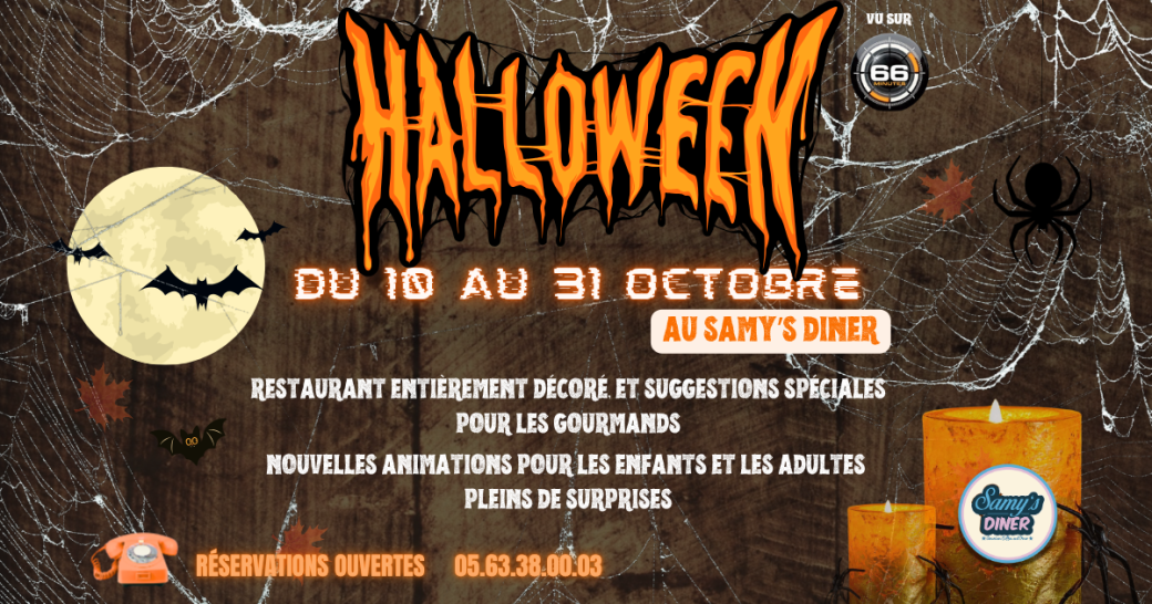 Halloween au Samy's diner