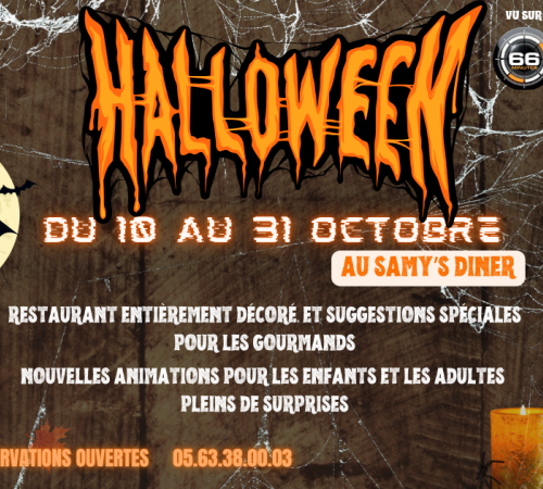 Halloween au Samy's diner