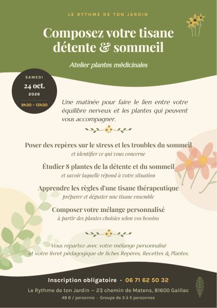 Atelier Herboristerie ...