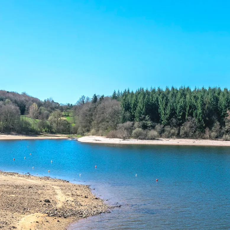 Lac de Pareloup-barrage