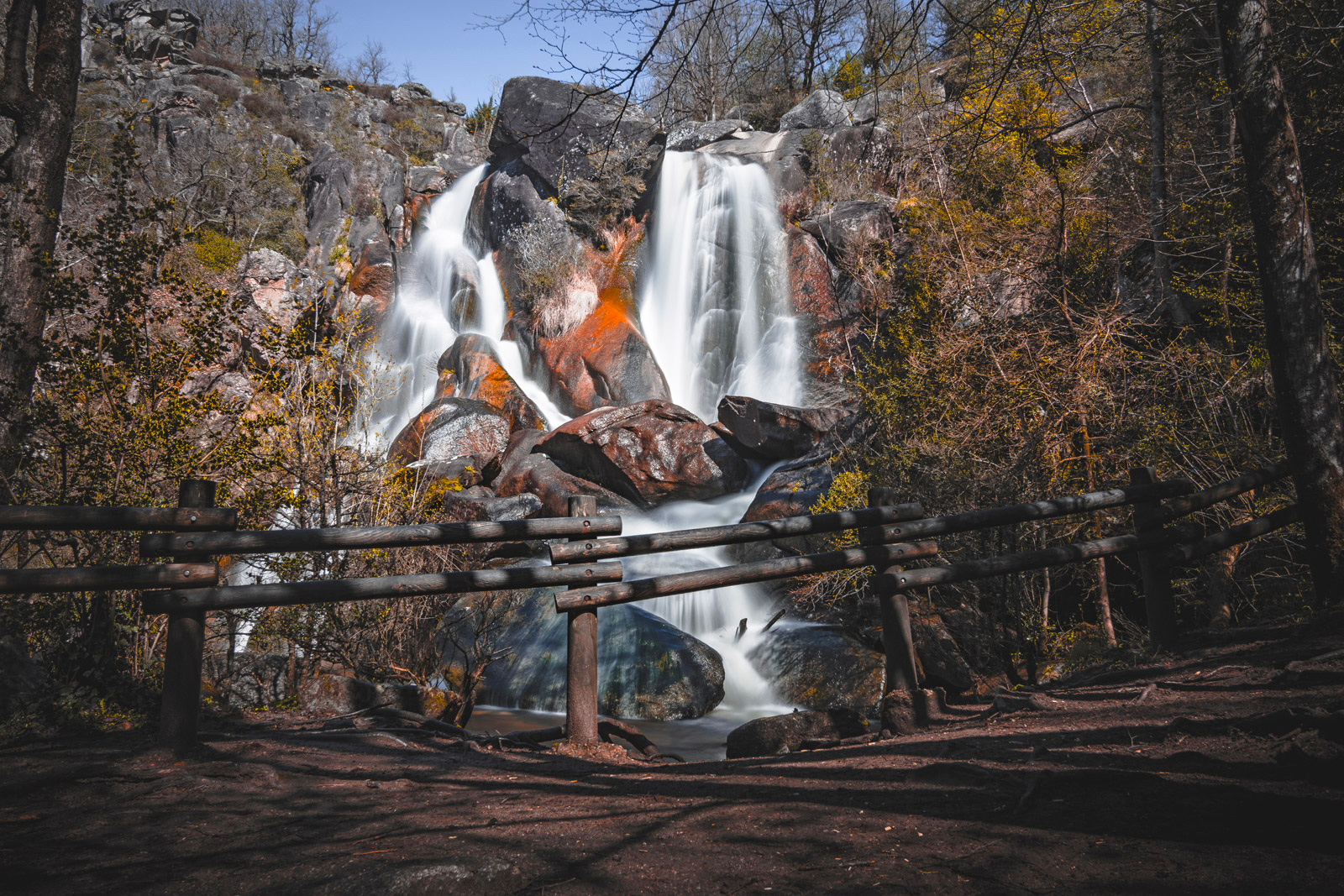 Waterfall of the Saut de la Truite