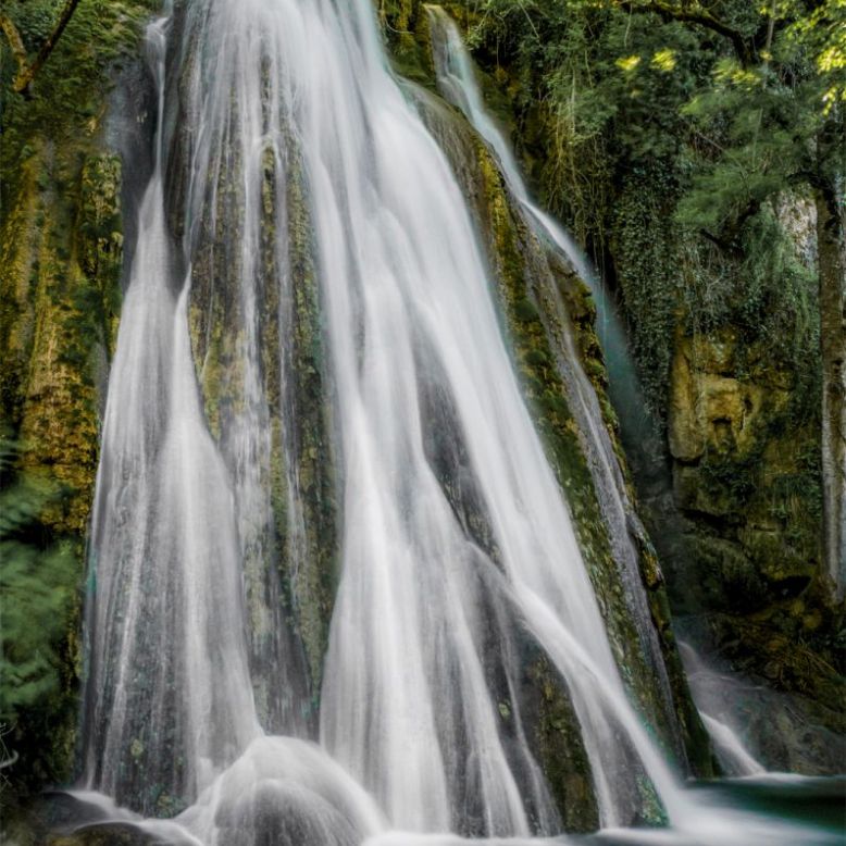 The Petrifying Waterfall of Saint-Pierre Livron