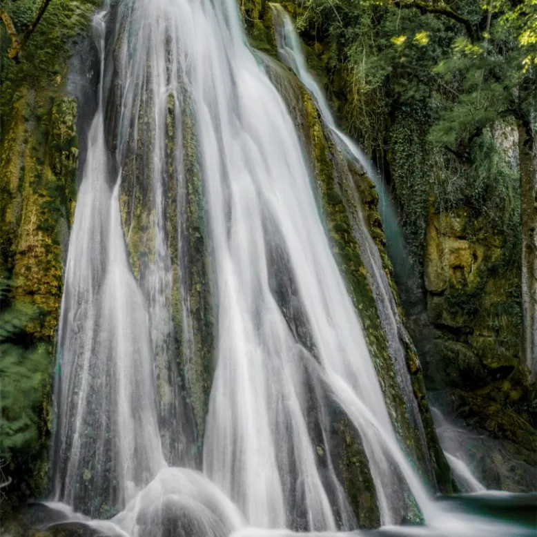 The Petrifying Waterfall of Saint-Pierre Livron