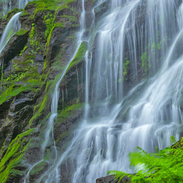 The Oules waterfall