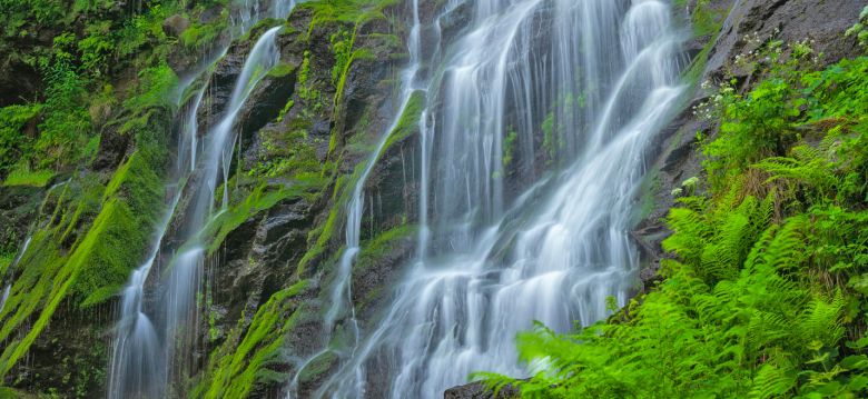 The Oules waterfall