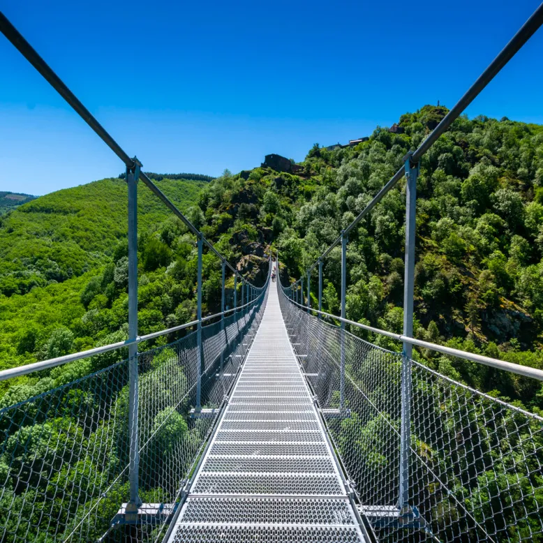 La Passerelle de Mazamet et les Gorges de l'Ar ...