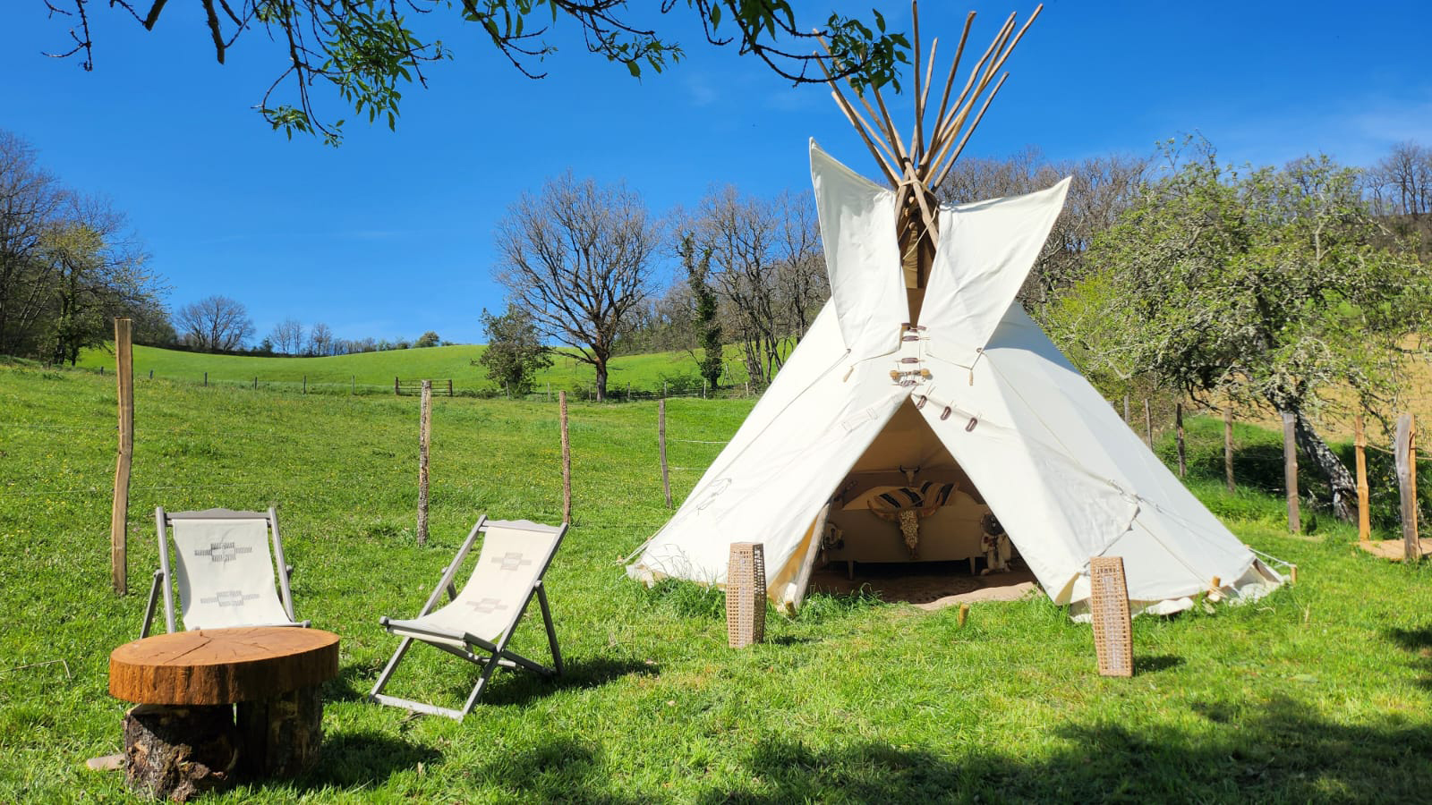 Les Tipis du Lac