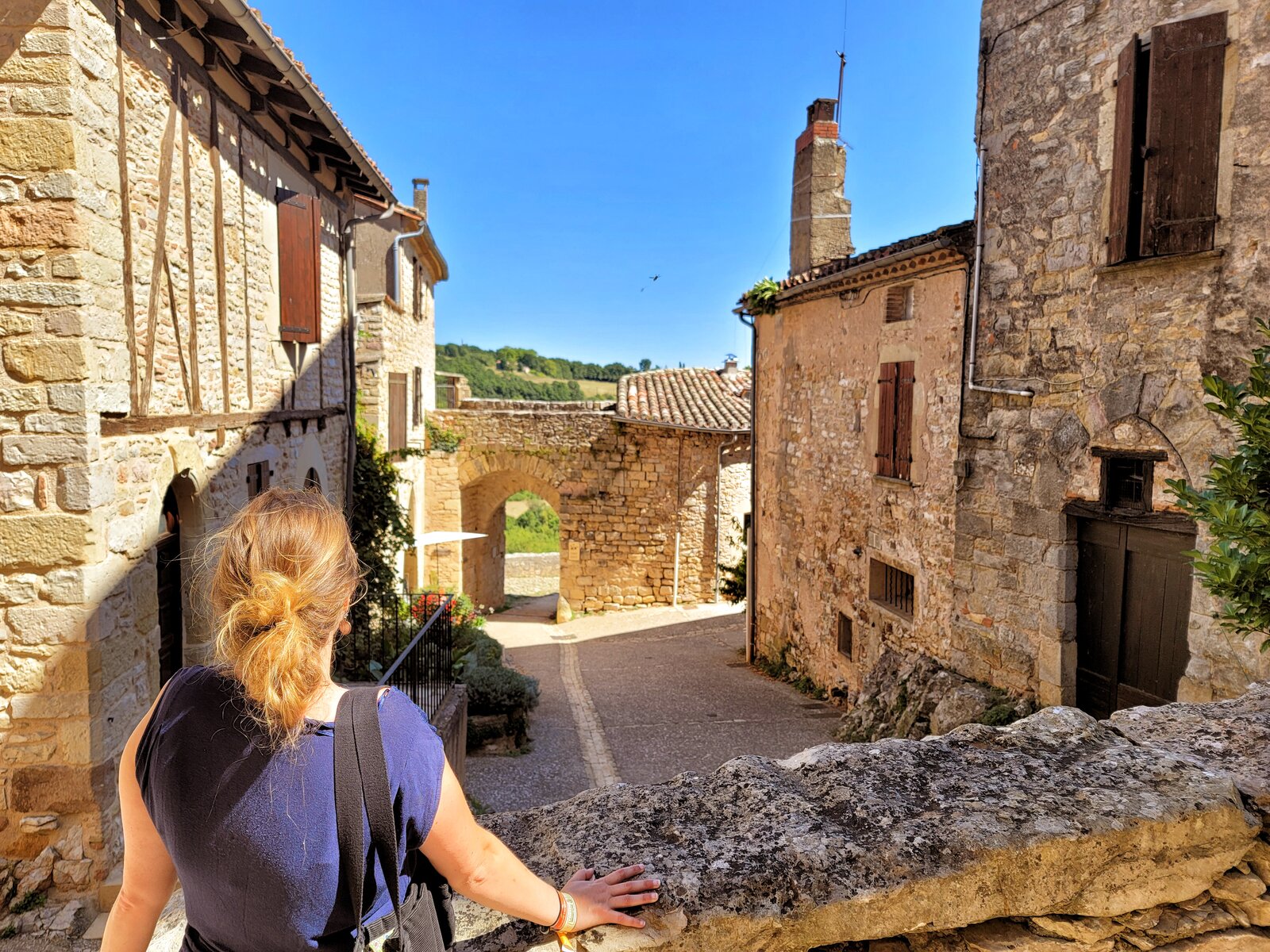Discovering the fortified town of Puycelsi