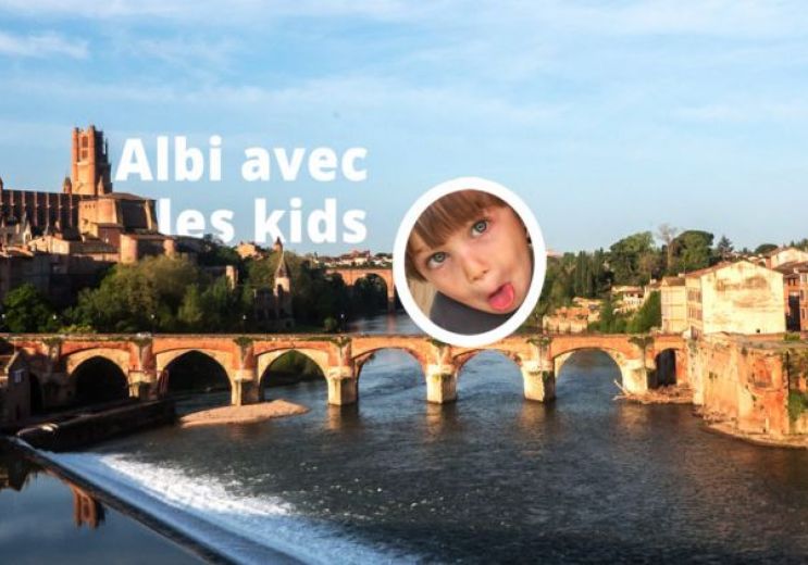 On holiday in albi and having fun with the kids!
