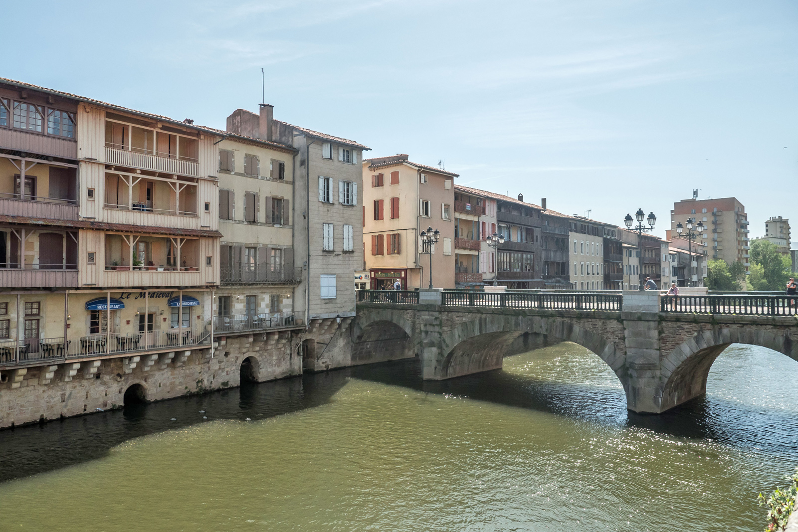 Walk in Castres in the Tarn