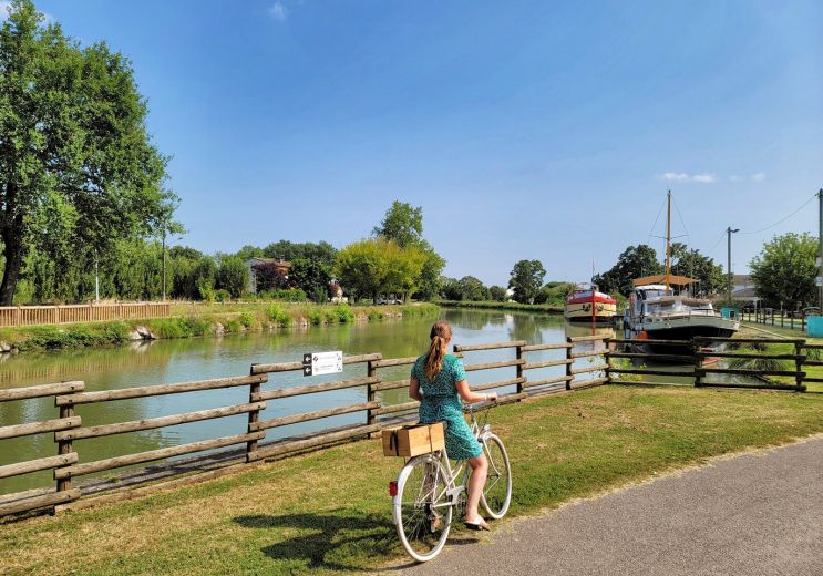 Montech: bike ride along the canal