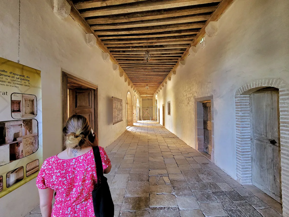 The gallery of the Château Jeune
