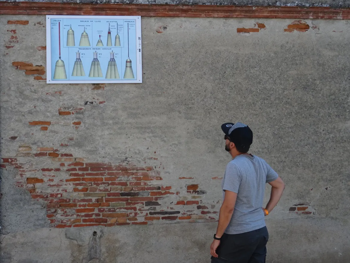 Affiche balai de sorgho de Grisolles