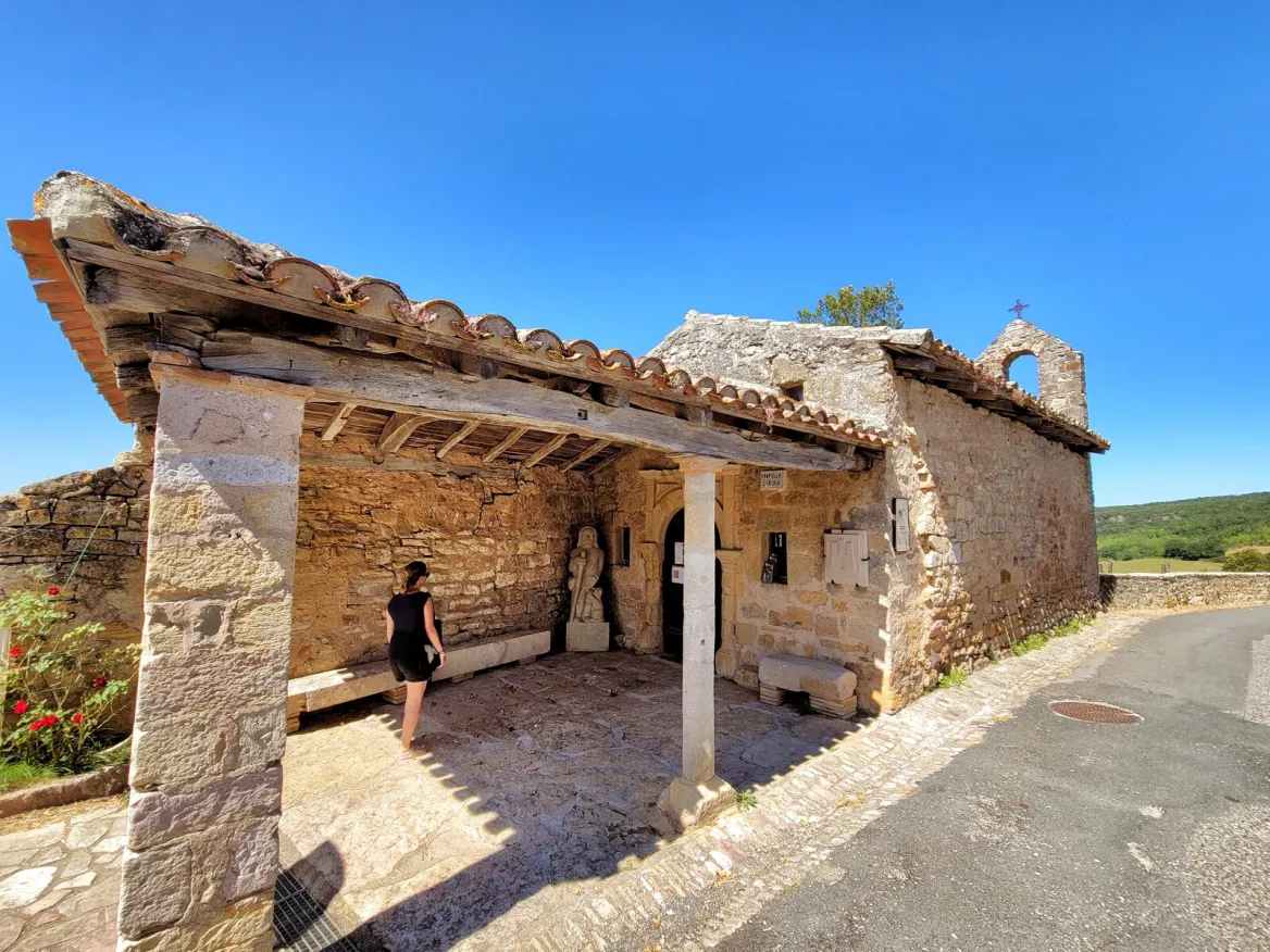 The Saint-Roch chapel, erected by the Puycelsians