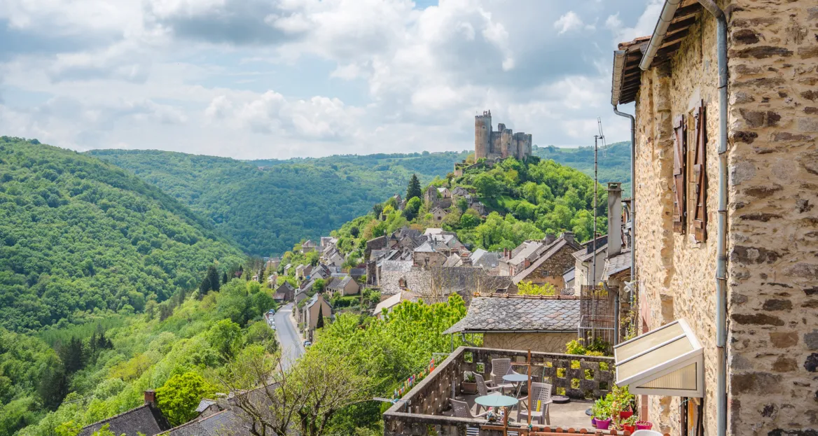 Najac in Aveyron Photo: AdobeStock dronieguy