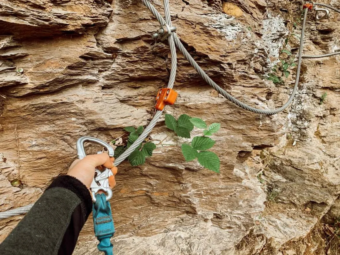 via ferrata roc du gorb