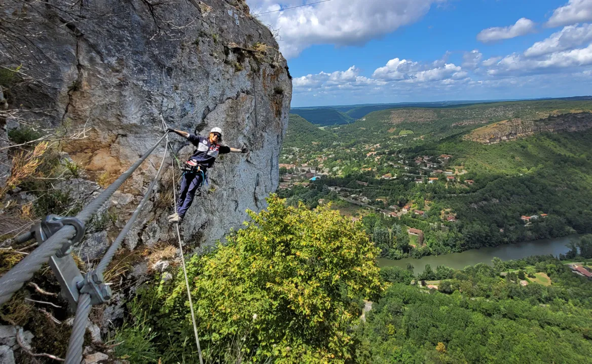 Roc d'Anglar via ferrata