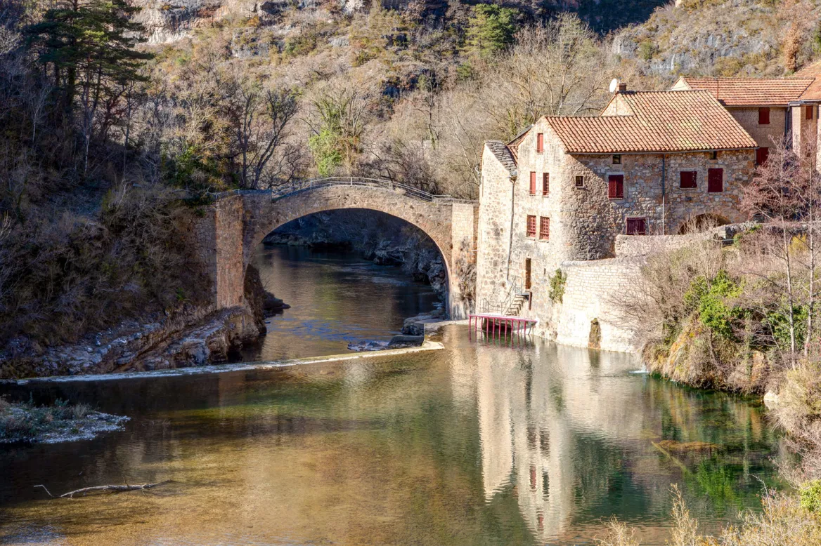 The Dourbie Gorges, Moulin de Corp Photo: AdobeStock panosud360