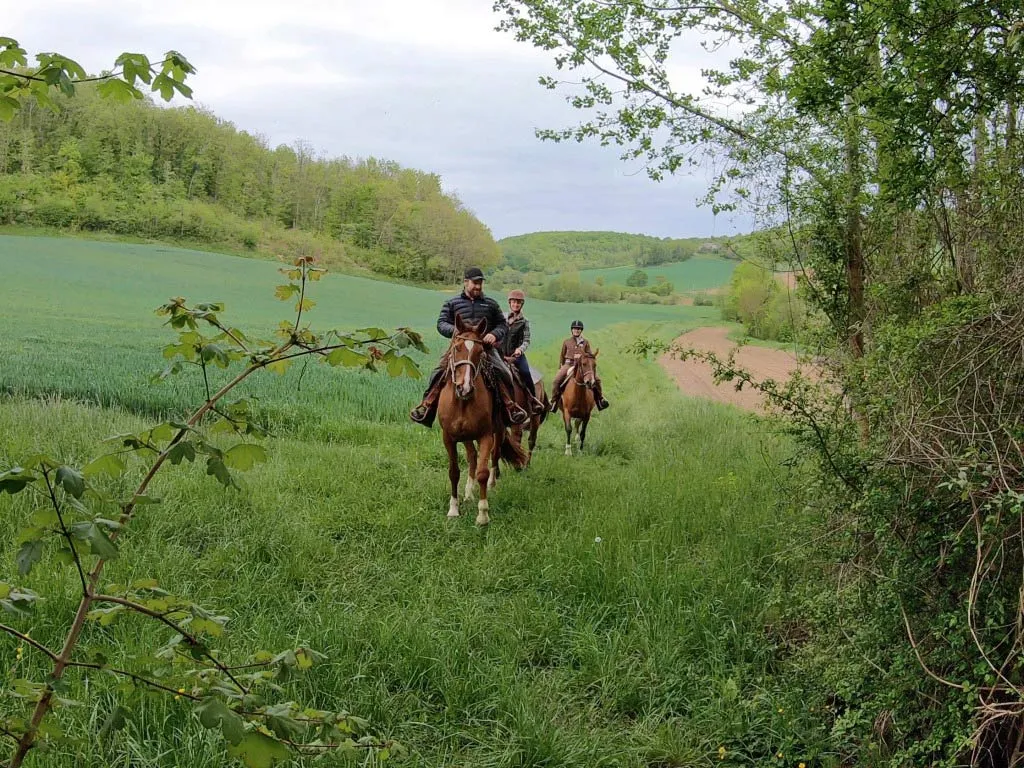 balade à cheval