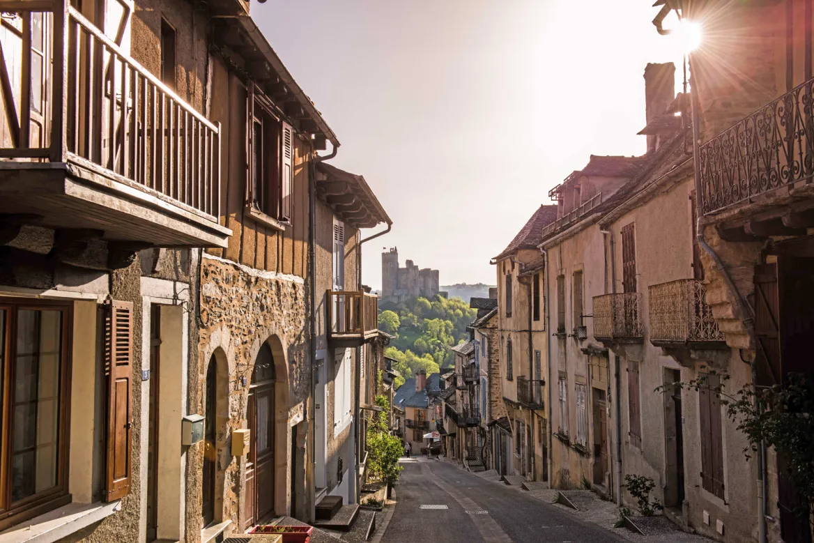Najac et son chateau fort