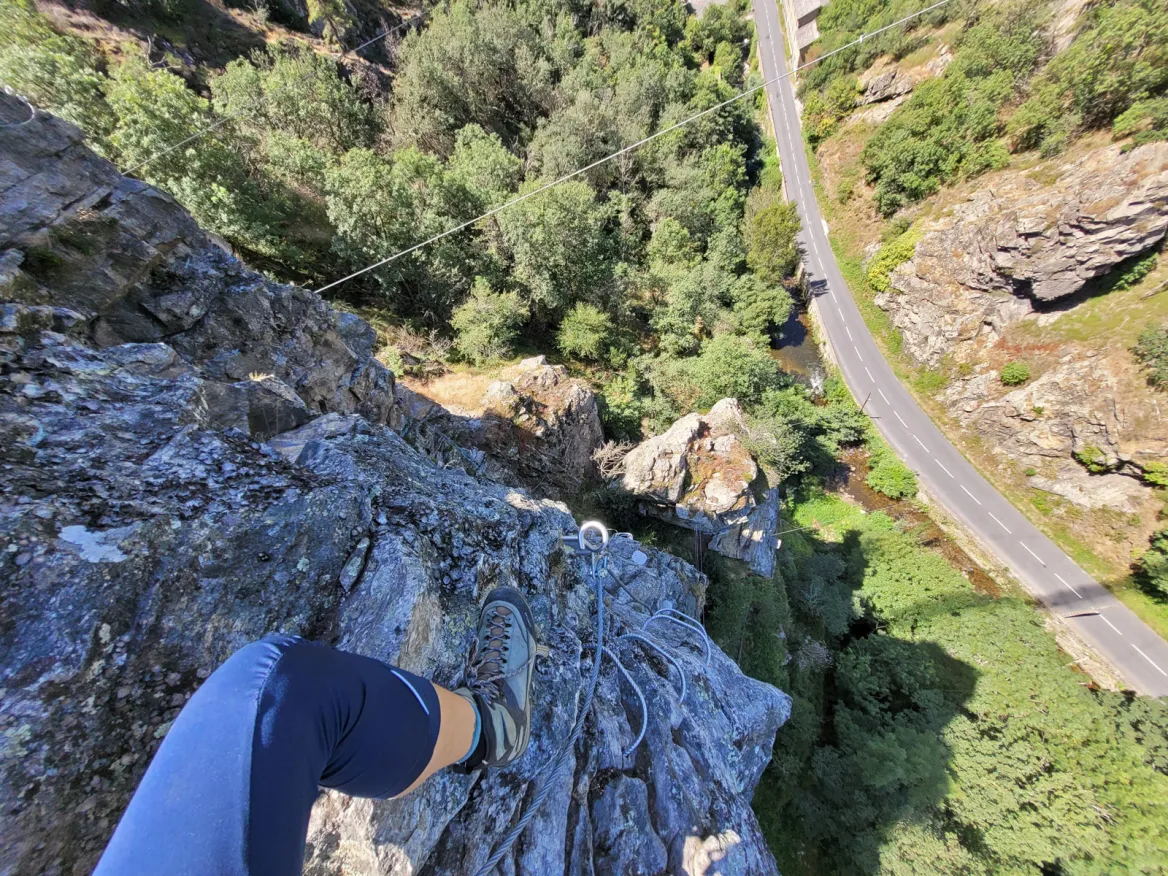 Via ferrata height