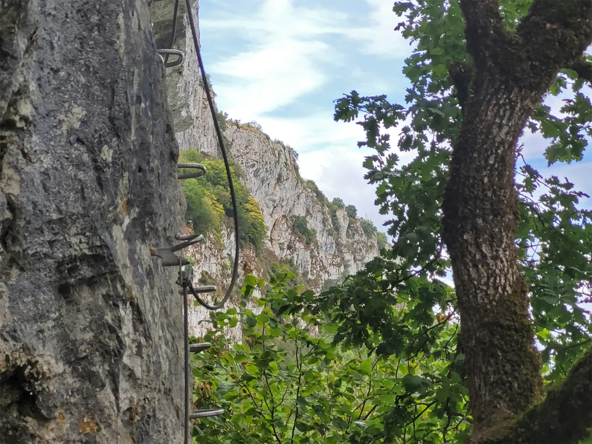 Via Ferrata of Roc d'Anglars