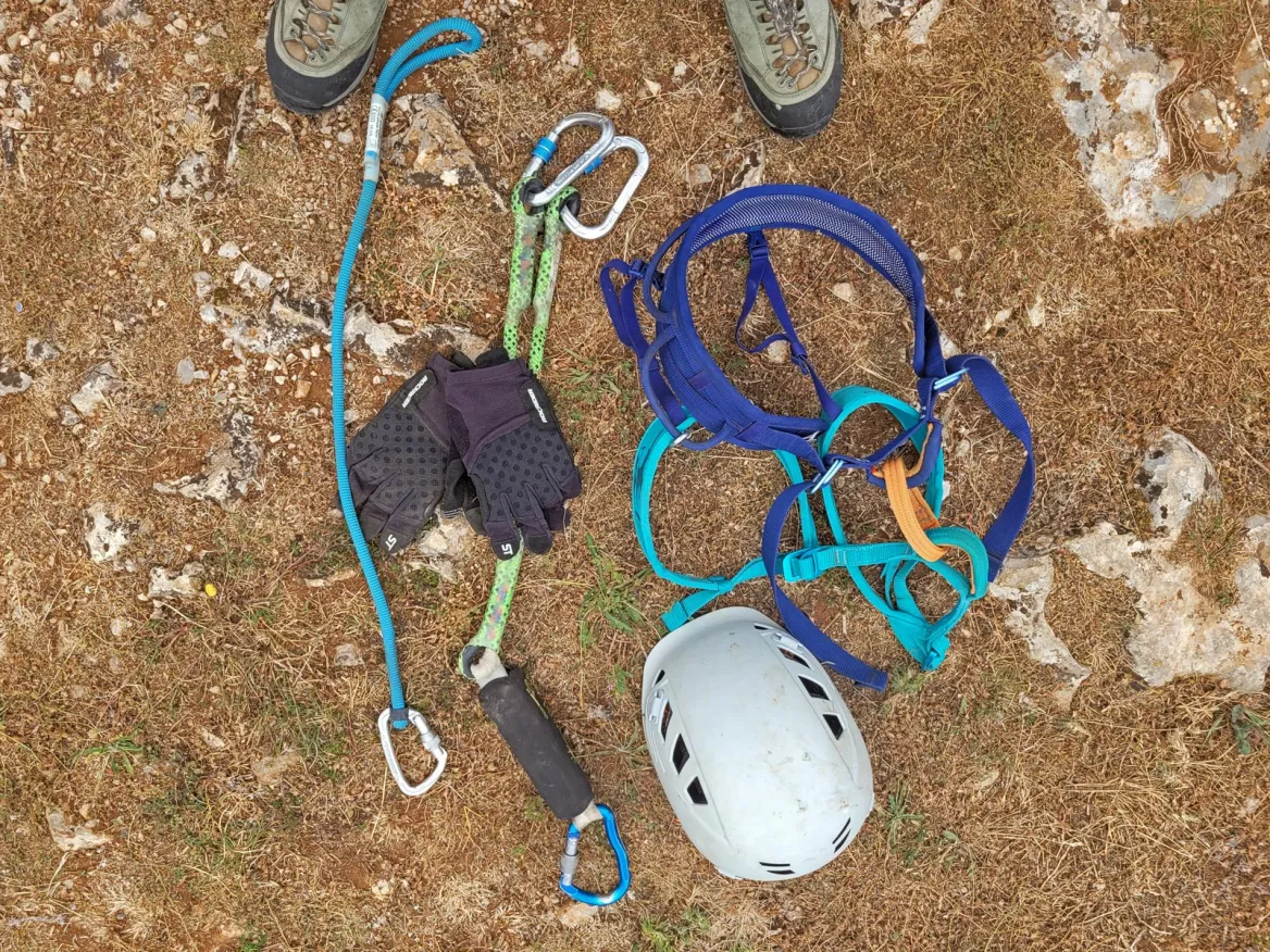 Via Ferrata of Roc d'Anglars