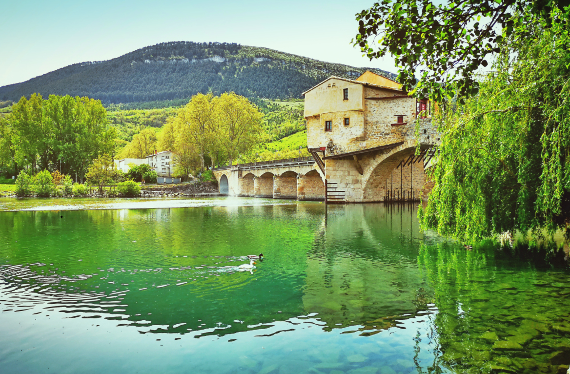 Aire de pique nique en Aveyron