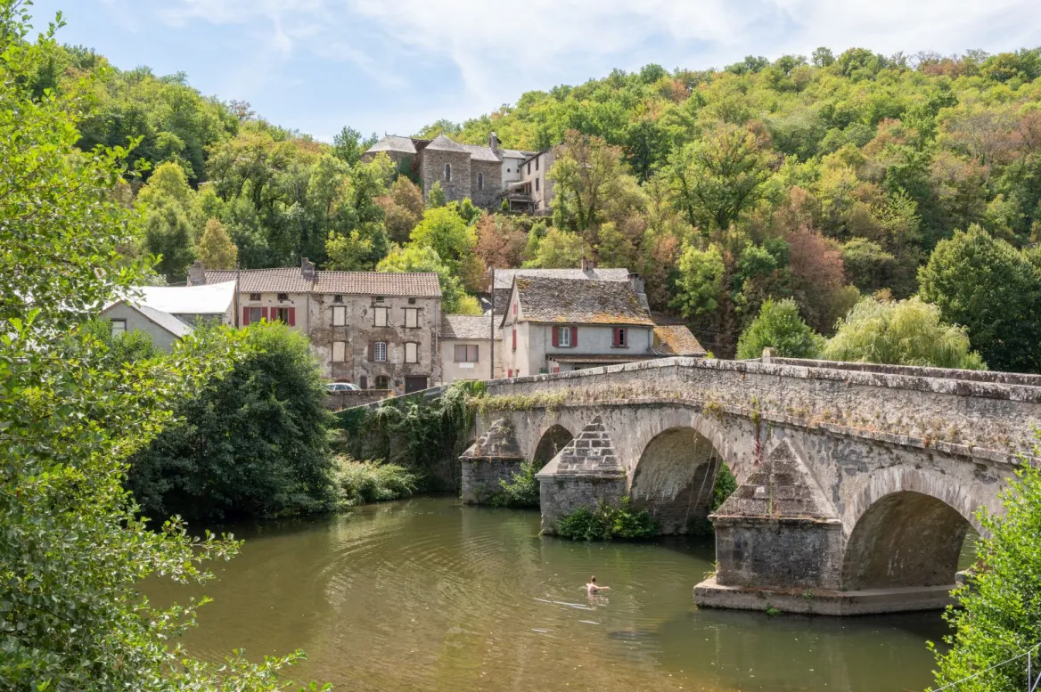 Aire de pique nique en Aveyron