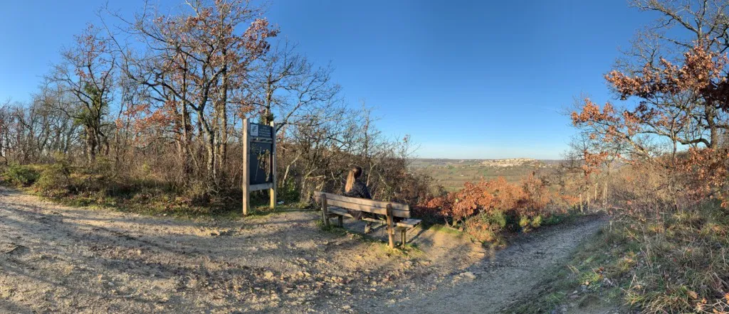 Vue sur Lauzerte