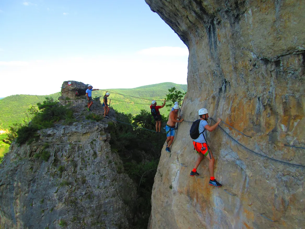 canyoning et via ferrata