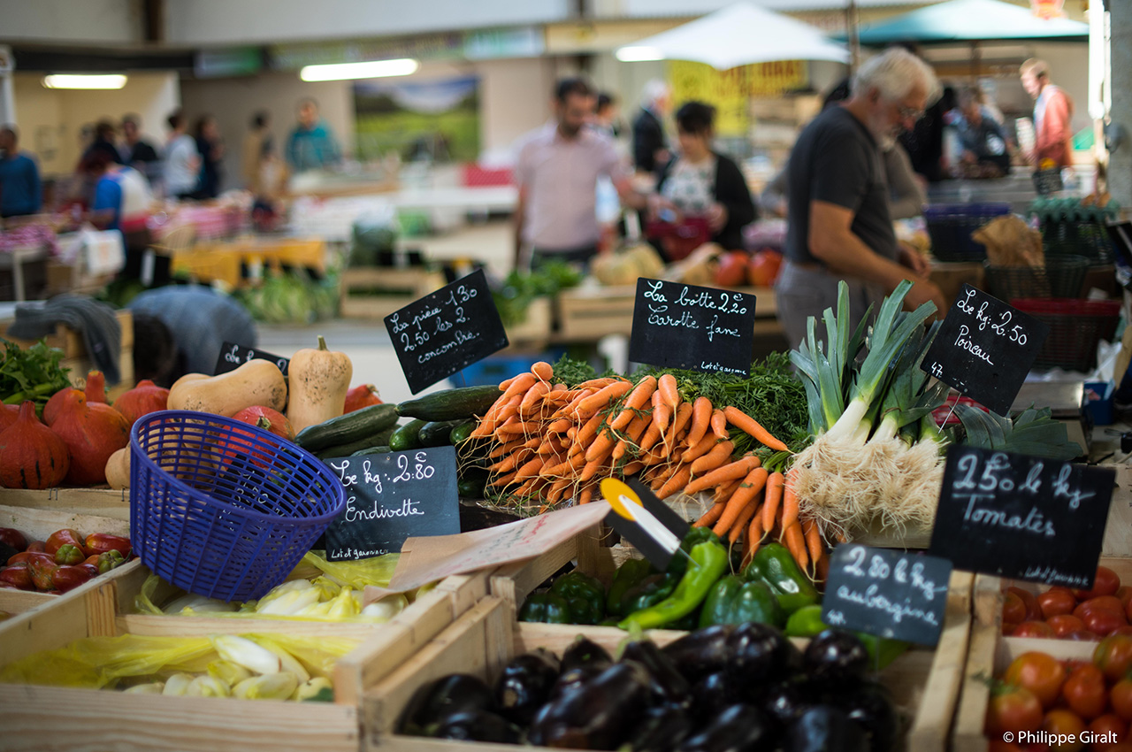 Marché en plein-air de Lescure d'Albigeois