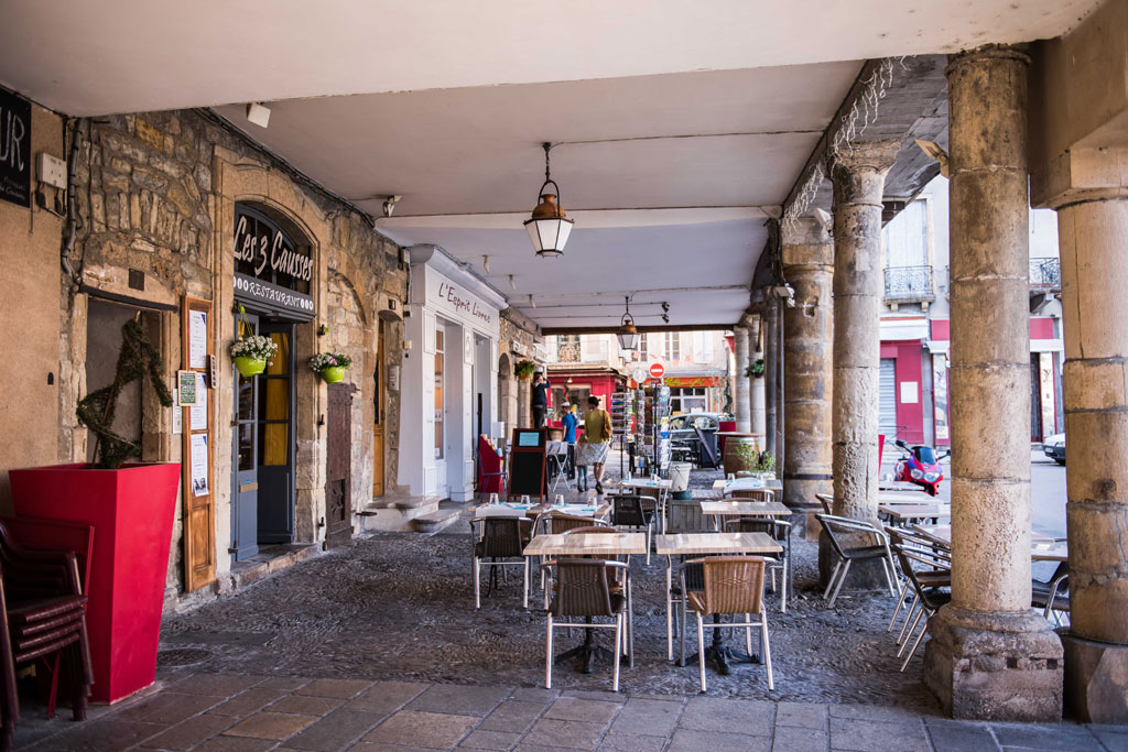 Pleasant city, Millau is close to nature