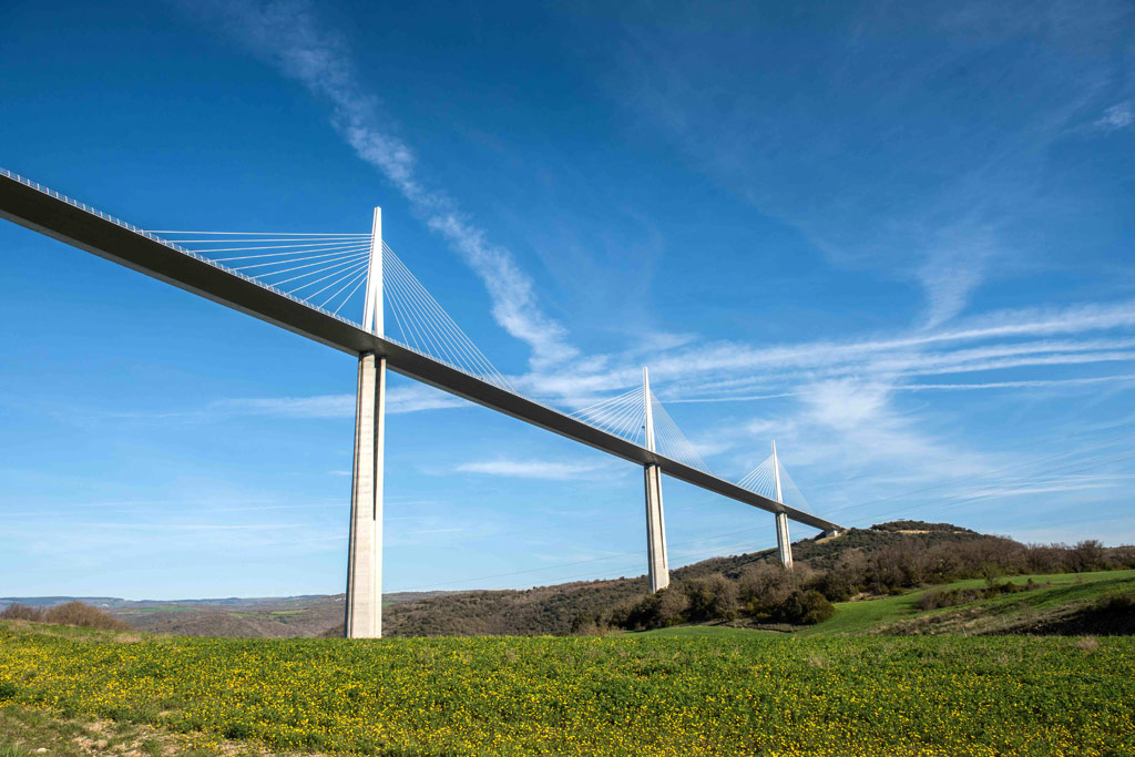 The famous Millau Viaduct