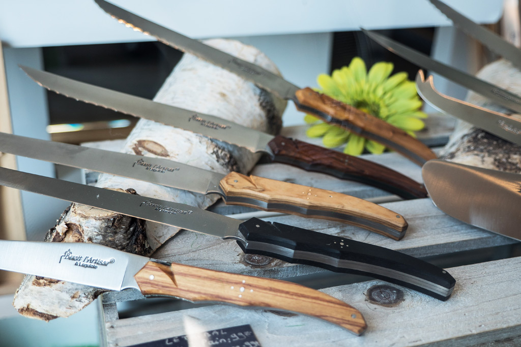 The famous Laguiole knives