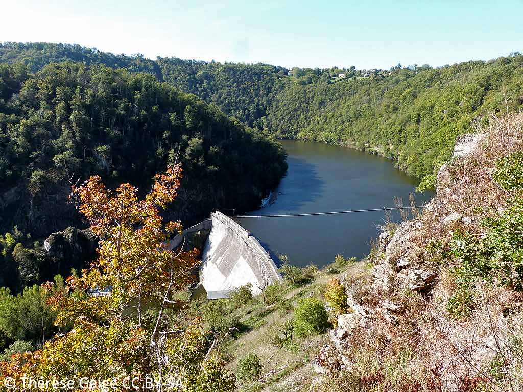 The Thuriès dam, in Pampelonne