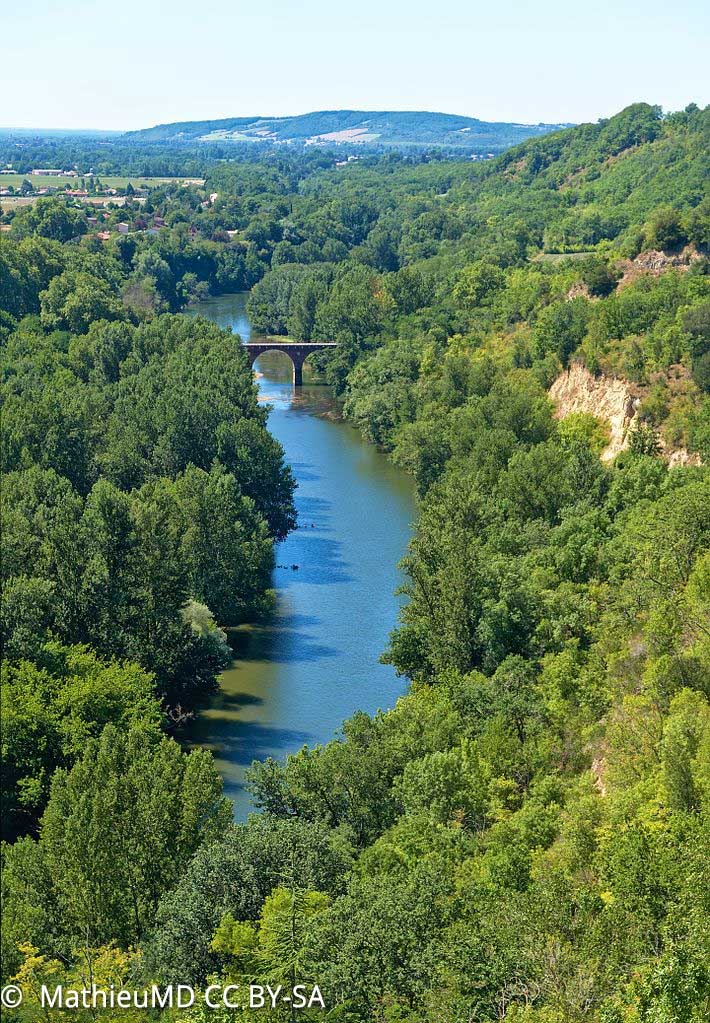 The Agout near Giroussens