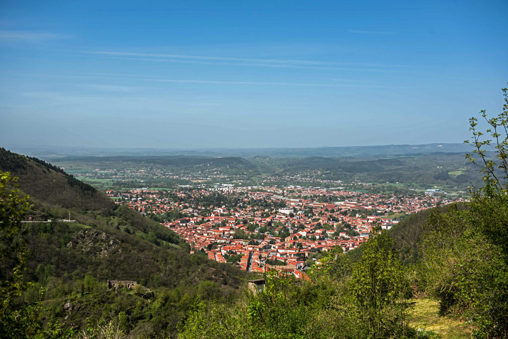Mazamet, dans son écrin de verdure