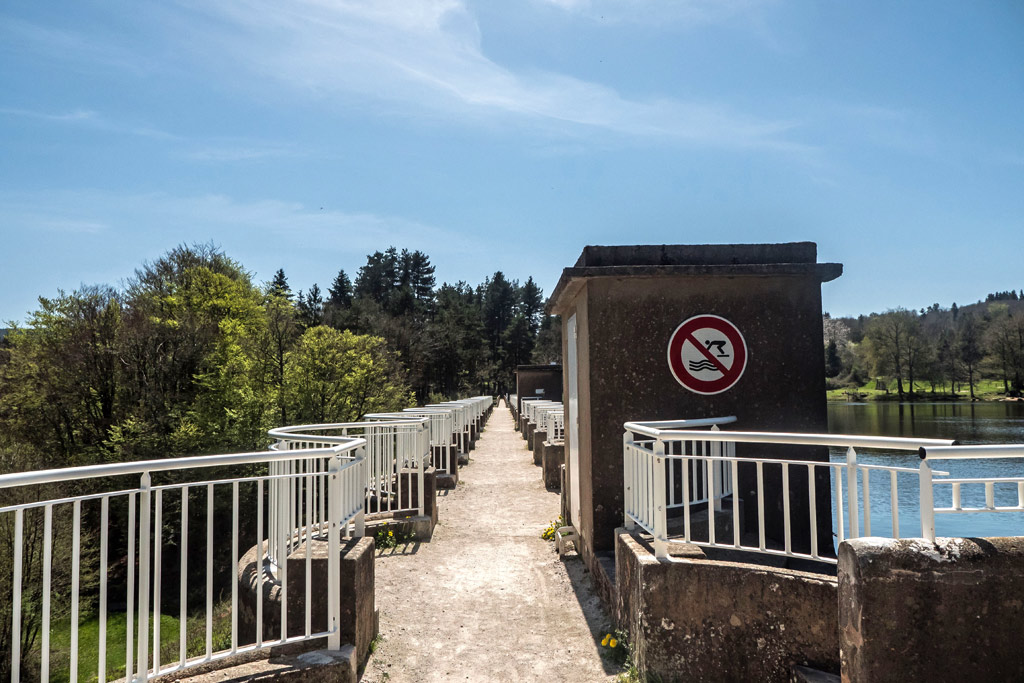 La base de loisirs à côté de Mazamet